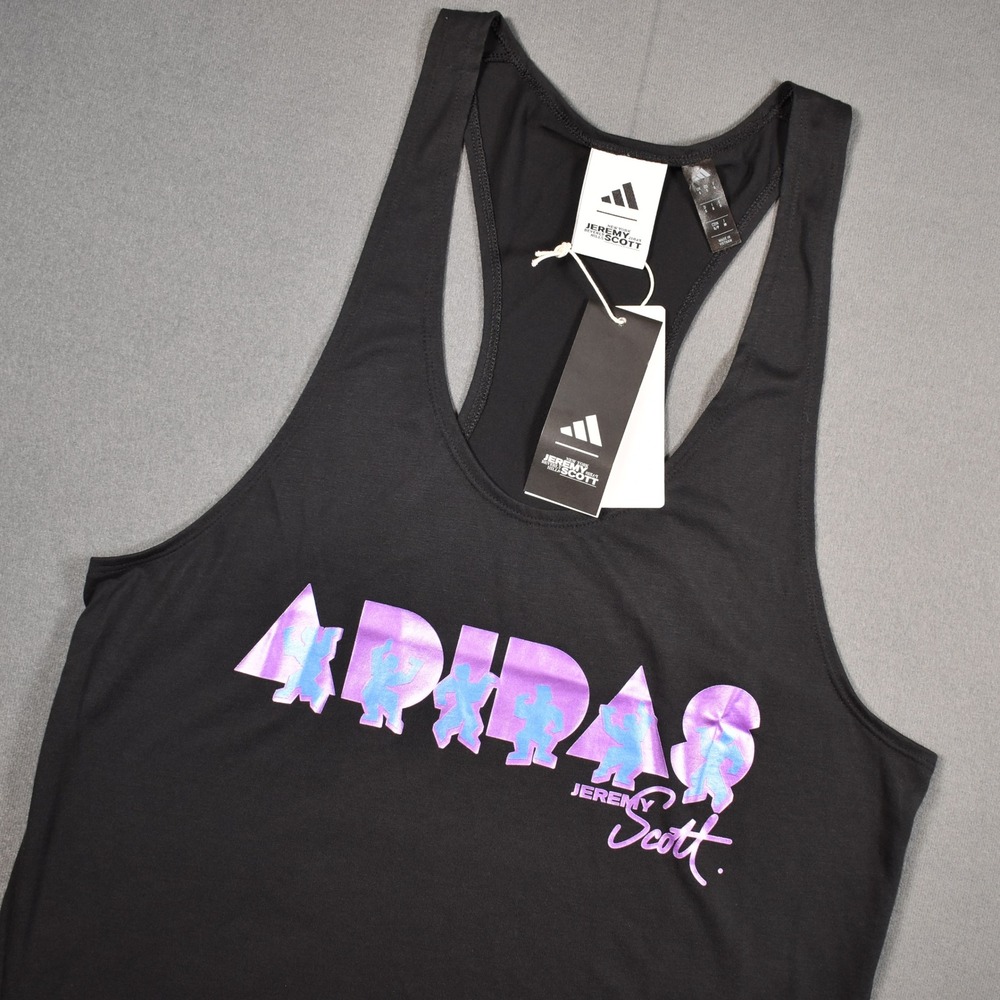 Adidas x Jeremy Scott Tank Top Mens Small Sportswear ClimaCool